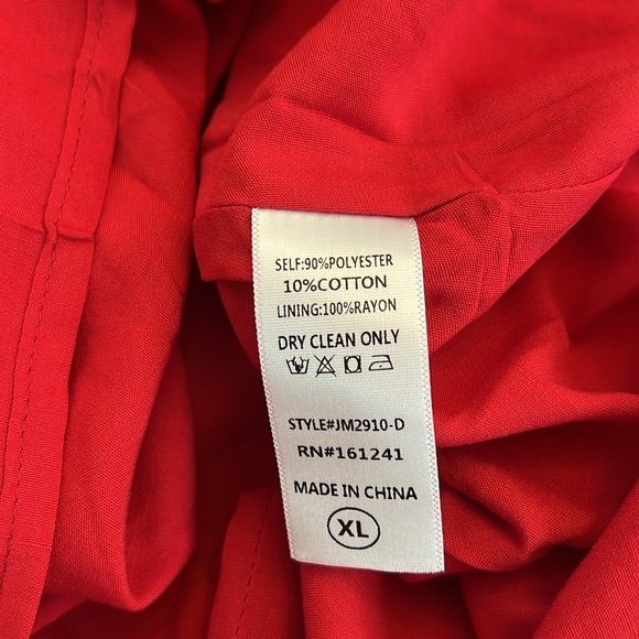 J Marie The Rayna Square Ruched Midi Dress - Picture 12 of 13